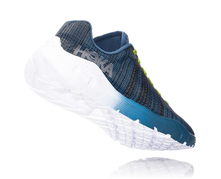 Hoka One One Running Shoes Mens Navy/White - EVO Rehi - 63458IWCU